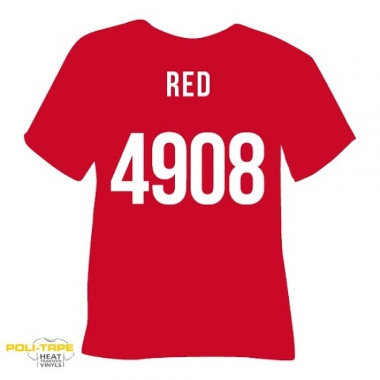 POLI-FLEX TURBO -4908 RED    50cm