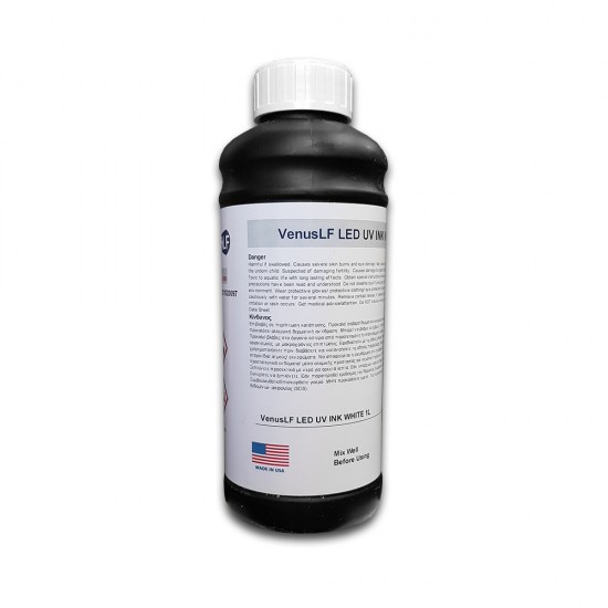 VenusLF WHITE LED UV INK (UK) 1LT