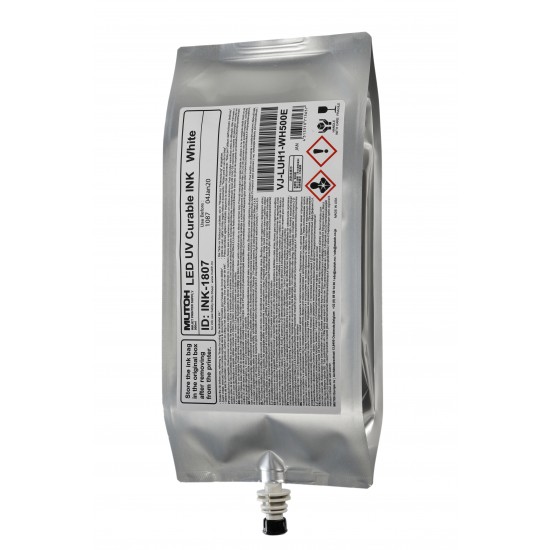 MUTOH 500ML LED UV INK WHITE