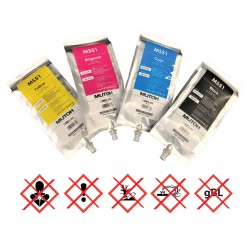 MUTOH MS51 CYAN INK FOR XPERTJET PRO 1L BAG