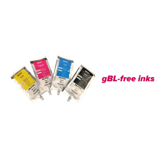 MUTOH MS51 YELLOW INK FOR XPERTJET PRO 1L BAG