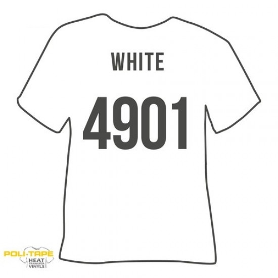 POLI-FLEX TURBO -4901 WHITE  50cm