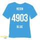 POLI-FLEX TURBO -4903 NEON BLUE  50cm