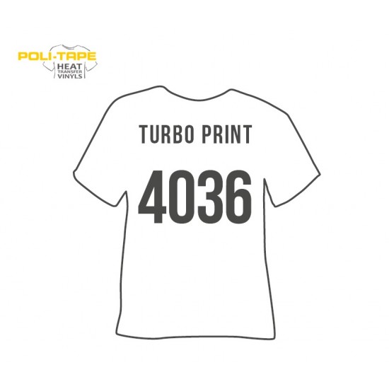 POLI-TAPE PRINTABLE TURBO-4036 50cm X10m