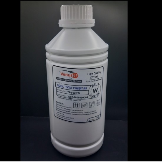 VenusLF White ink for DTF 1LT (L7 series)