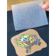 VenusLF Pet GLITTER SHINY SILVER SPECIAL DTF film (0.30m x 25m=7.5m2) *ΑΣΗΜΙ GLITTER
