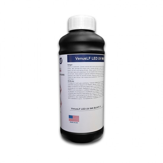 VenusLF BLACK LED UV INK (UK) 1LT