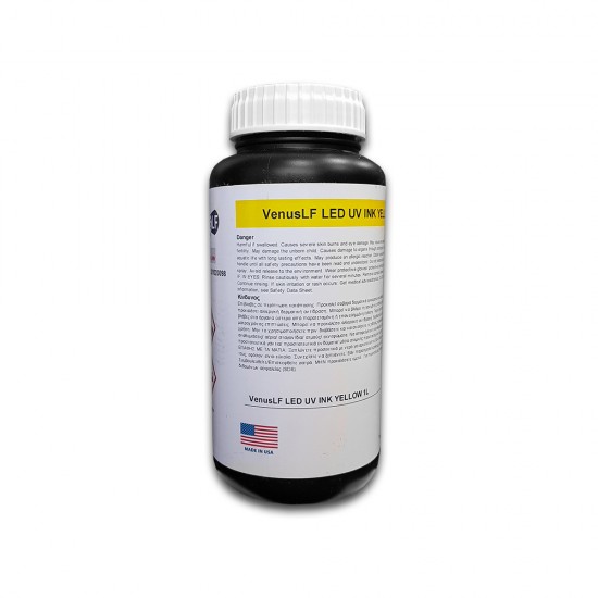 VenusLF YELLOW LED UV INK (UK) 1LT